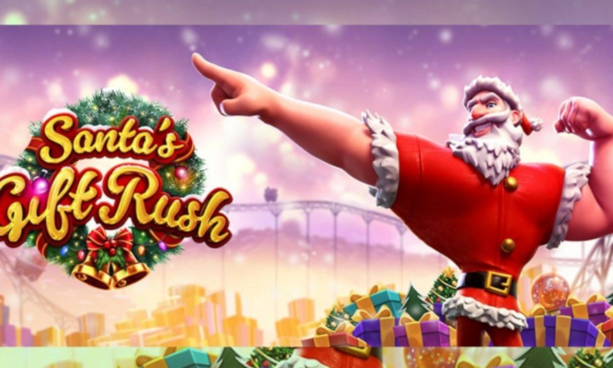 PG Slots, Pragmatic Play, Santa s Gift Rush, Natal, presentes, ganhos, cassino online, jogos de azar, diversão, entretenimento.